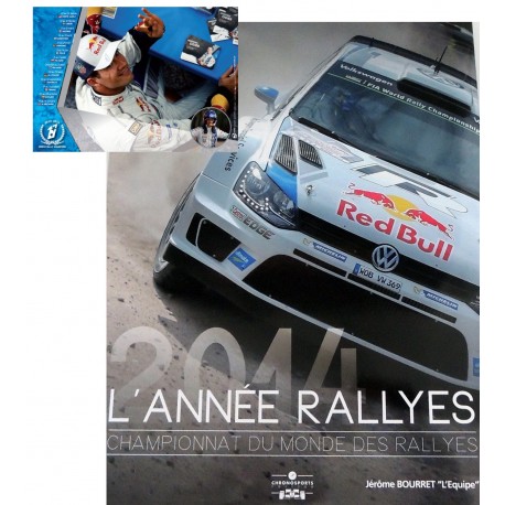 Pack L'année rallyes 2014 + Calendrier 2015