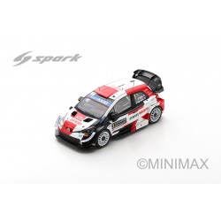 Victoire Monte Carlo 2021 - Miniature TOYOTA Yaris WRC Spark - Ogier-Ingrassia - Vainqueur Rallye Monte Carlo WRC 2021