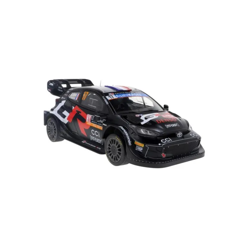Monte-Carlo 2024 - Miniature TOYOTA Yaris WRC 1:43 - Ogier-Landais - Rallye WRC 2024
