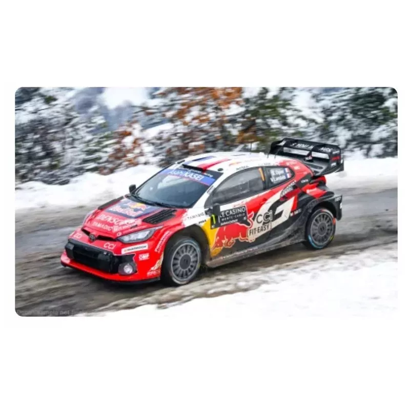 GR Yaris Rally1 - 3eme Monte Carlo - 2026 Piloté par Ogier Miniatures montées - 1/18