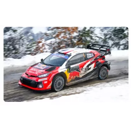 copy of GR Yaris Rally1 - 3eme Monte Carlo - 2026 Piloté par Ogier Miniatures montées - 1/18