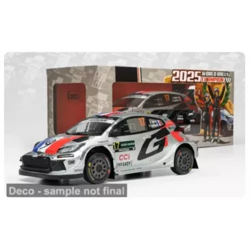 1/18 - GR Yaris Rally 1 - 3eme Rallye d'Arabie Saoudite - Champion du Monde - 2025