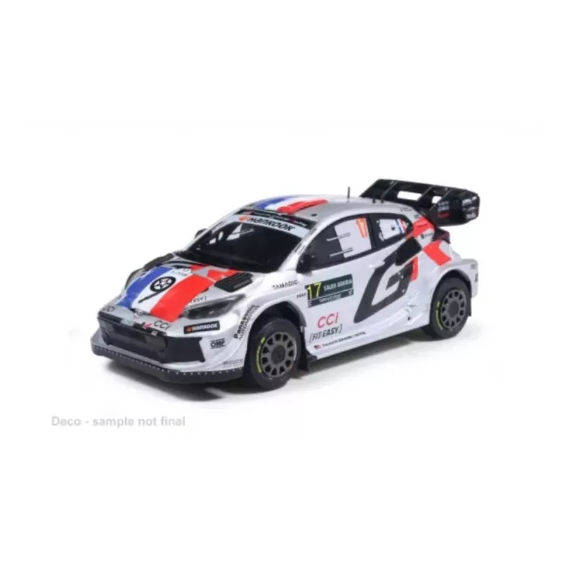 copy of copy of GR Yaris Rally1 - 3eme Monte Carlo - 2026 Piloté par Ogier Miniatures montées - 1/18