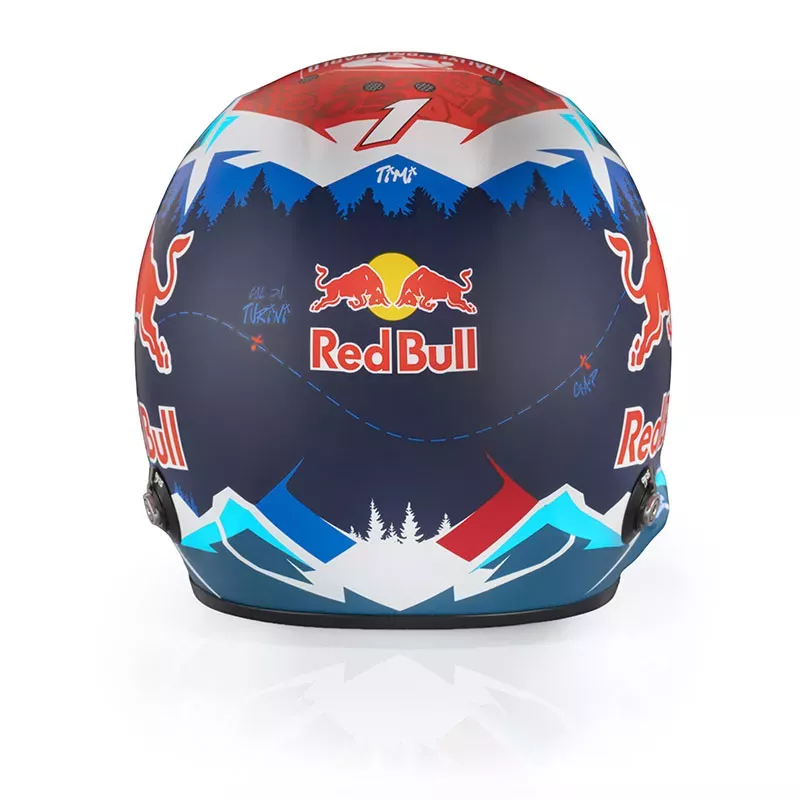 Sébastien OGIER STILO mini helmet - 2026 Special Edition ten victory on Monte-Carlo