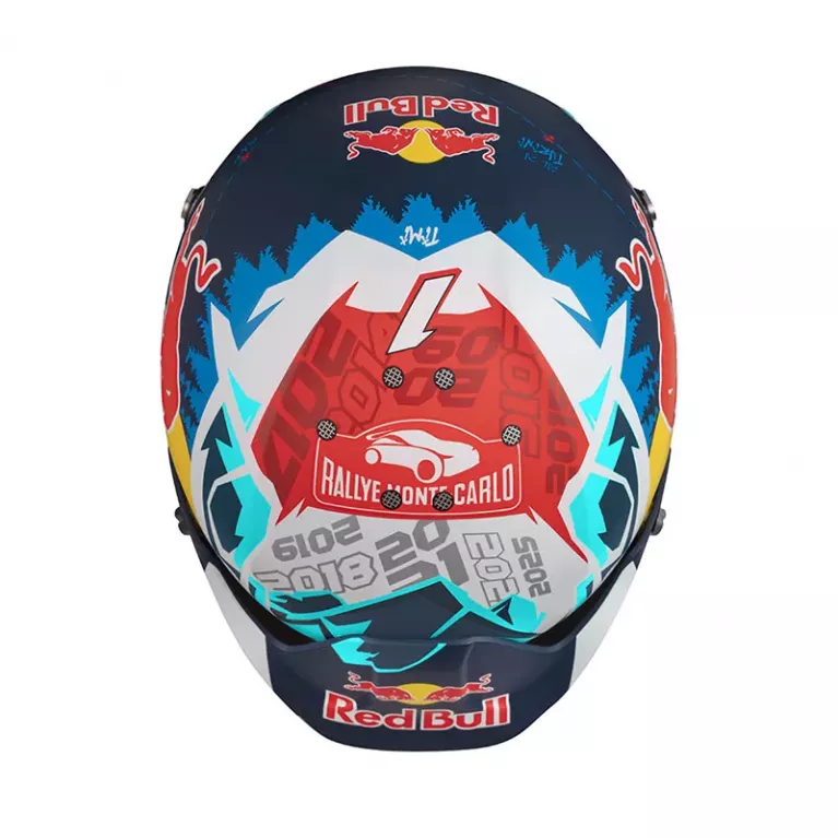 Mini casque STILO de Sébastien OGIER - 2026 Edition Speciale 10x Monte-Carlo